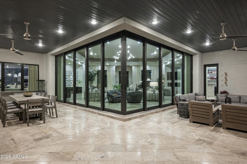 Fully automated pocket doors