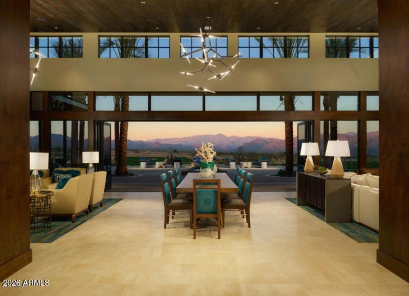 Grand Living Room Entrance