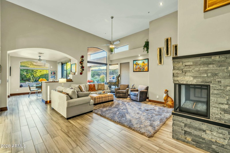 GREAT ROOM FIREPLACE