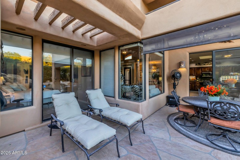 OUTDOOR PATIO TO PRIMARY BEDROOM
