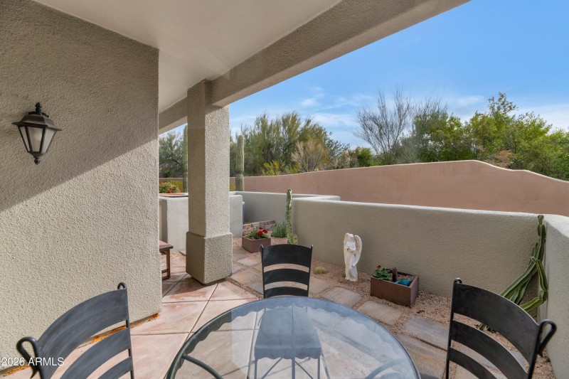 Covered Patio Downstairs