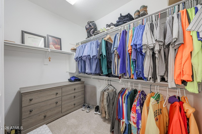 Primary Walk-in Closet