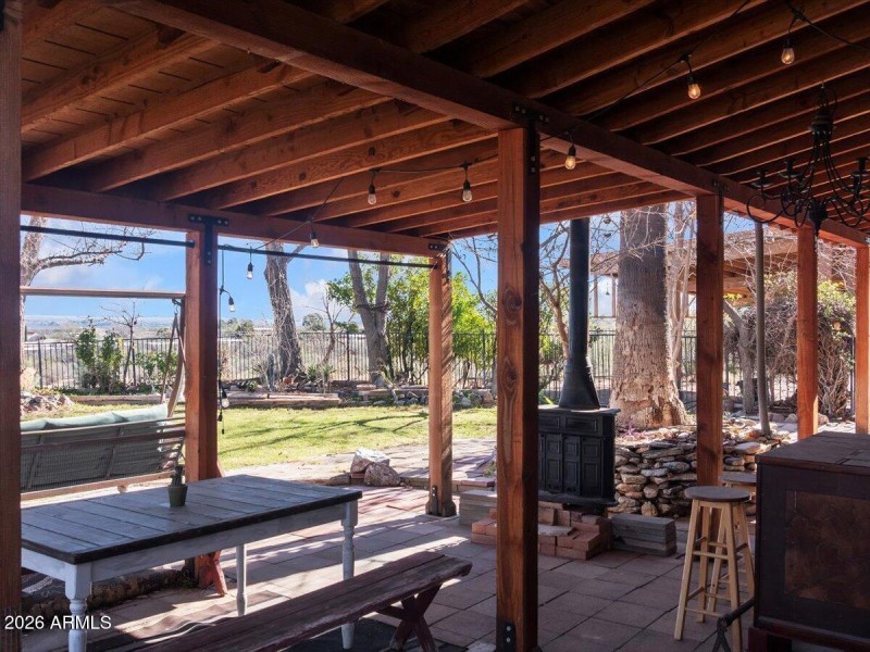 Backyard Covered Patio