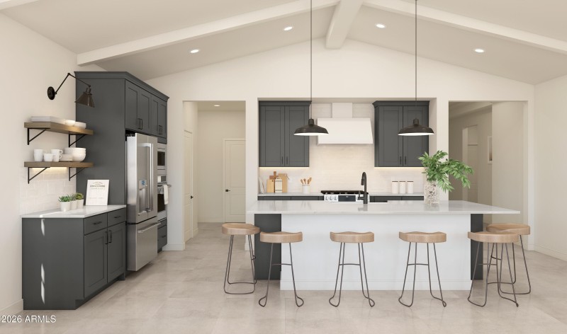 Chalet Arosa_Kitchen_Farmhouse