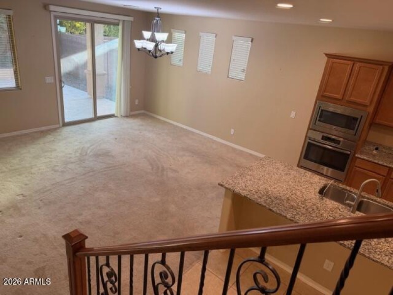 Looking from stairway