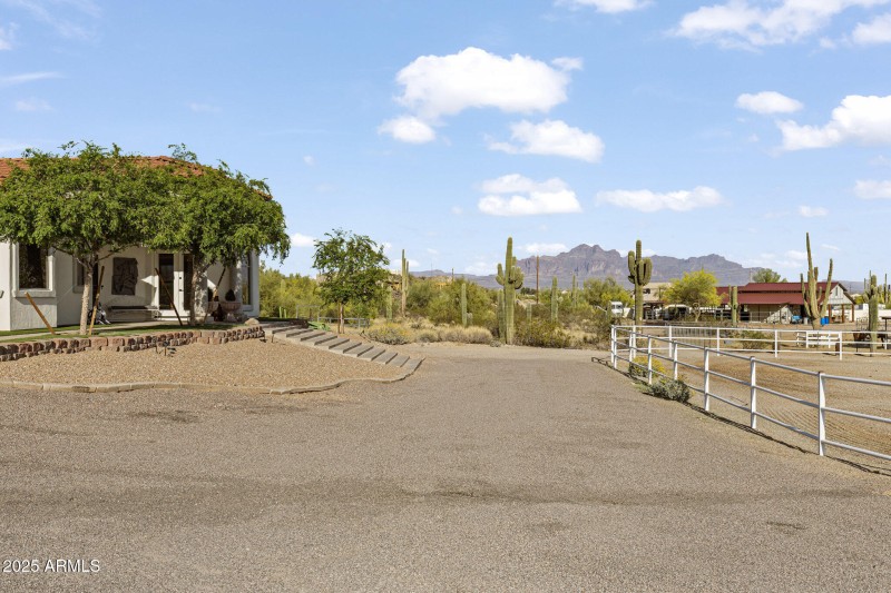 With gorgeous mountain views