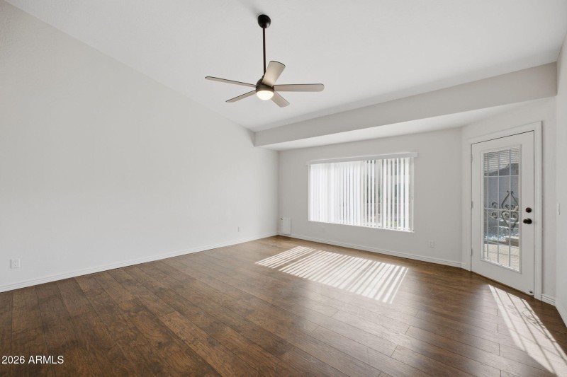 Primary suite with patio access