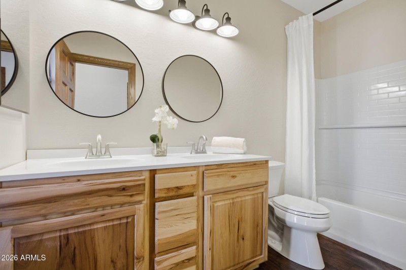 Updated guest bathroom