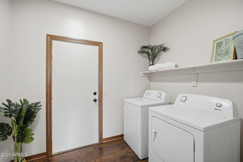 Large laundry room