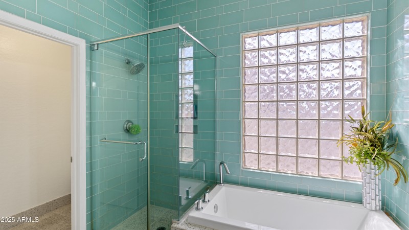 SEPARATE TUB AND SHOWER