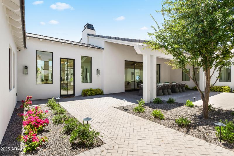 Front Entry + Courtyard