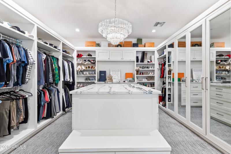 Primary Closet + 2nd Laundry