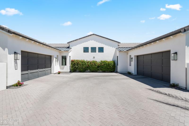 4 Car Garage + Gated Motor Court