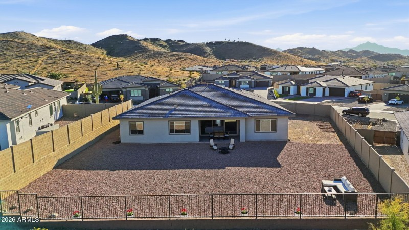 Rear Elevation Drone