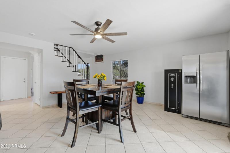 View to stairs / entry