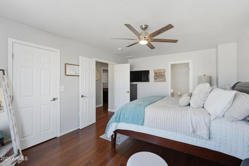 Large walk-in closet