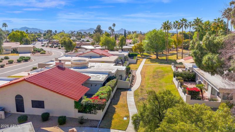 Meandering Walking Path