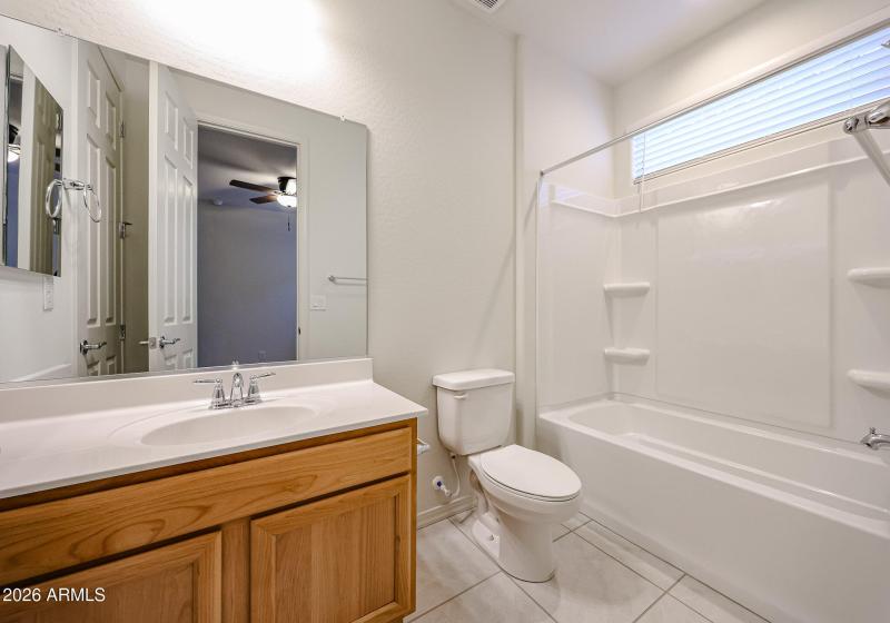 Connected Secondary Bathroom