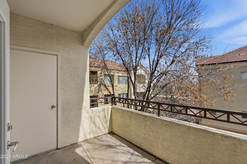 Balcony with Storage