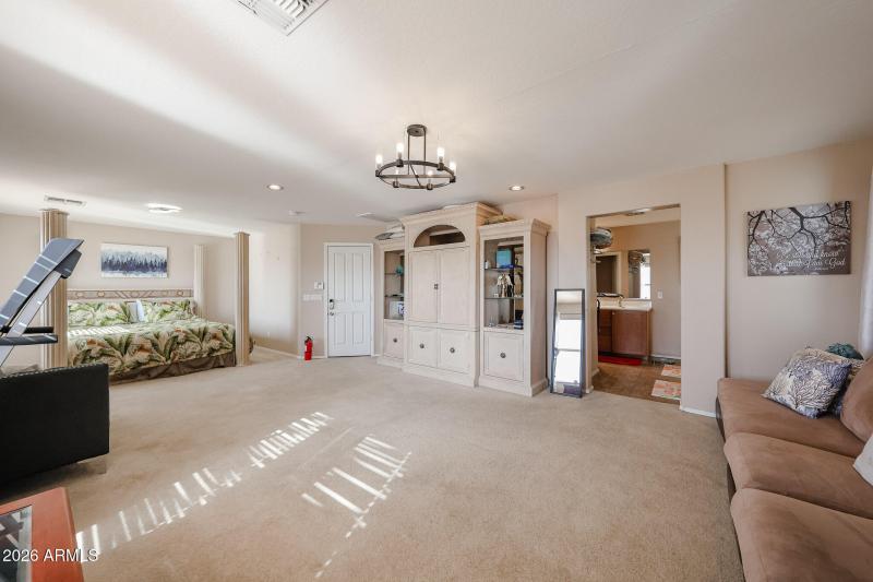 Primary Suite with the Designer Hutch