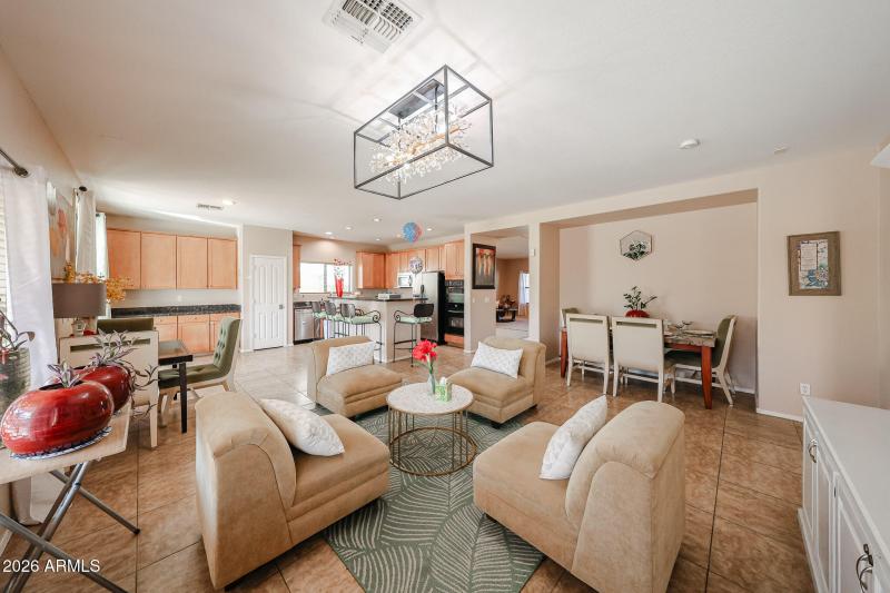 Great Room Kitchen Area
