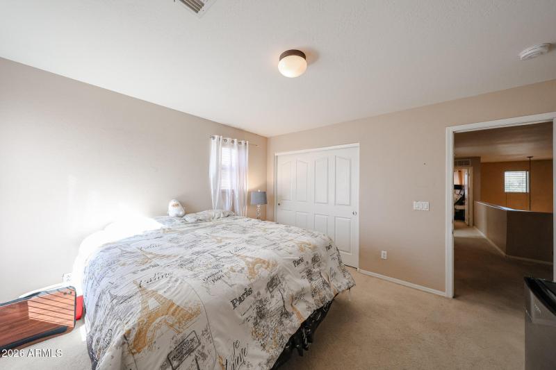 Wider Doorways at Bedrooms upstairs