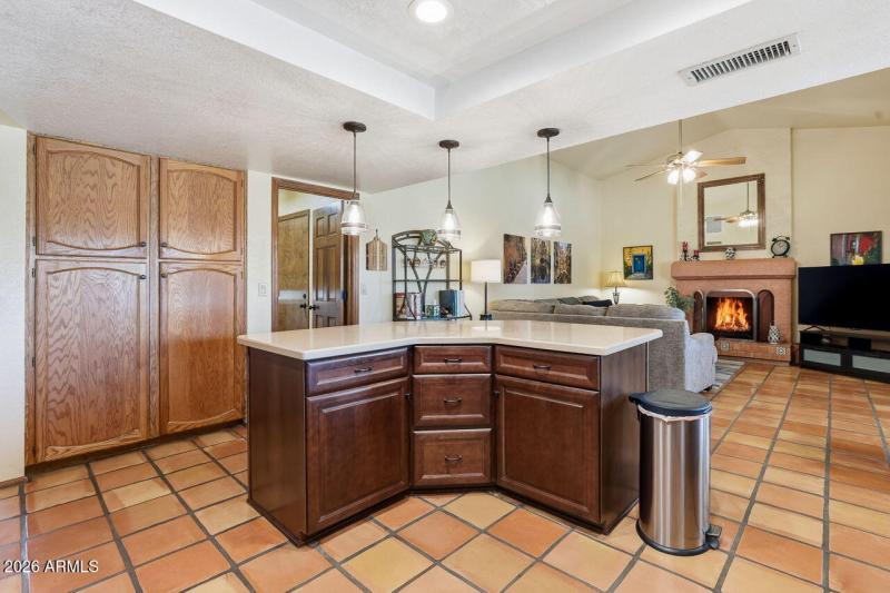 kitchen to family room