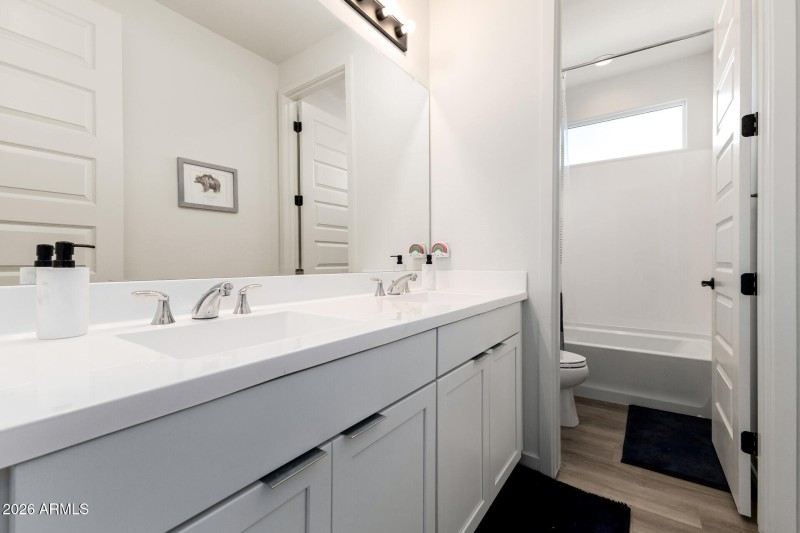 2 full baths downstairs