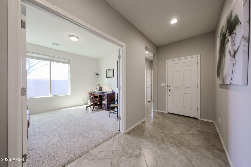 Front Entrance/Den/Office