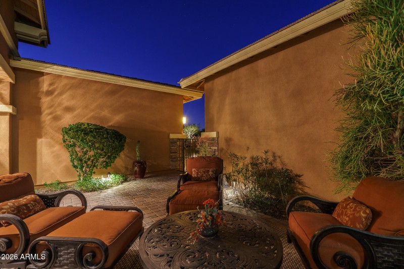 68) FRONT COURTYARD