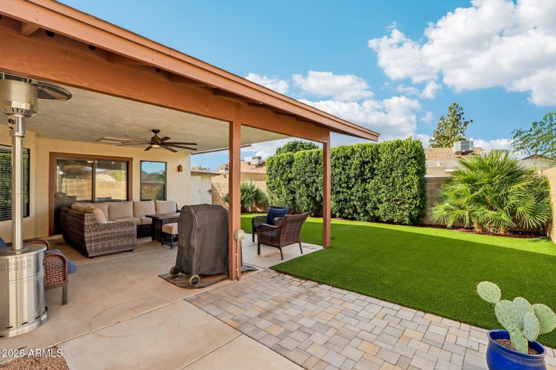 Backyard/Covered Patio