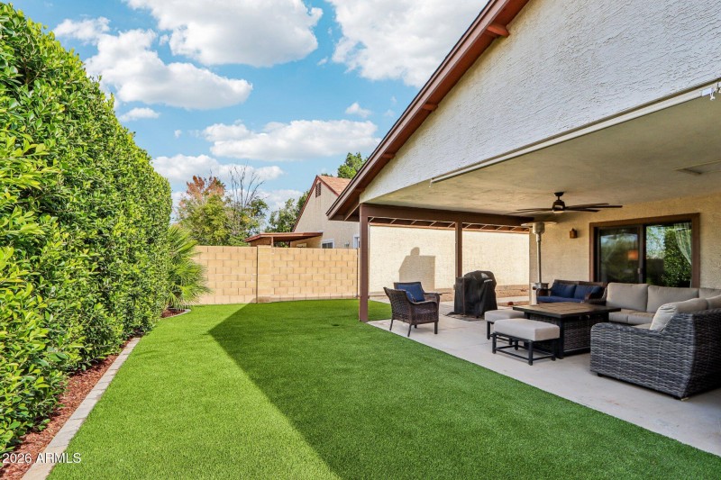 Backyard/Covered Patio