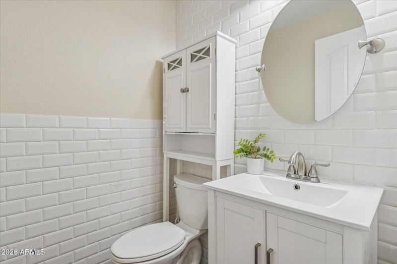 Downstairs Powder Bathroom