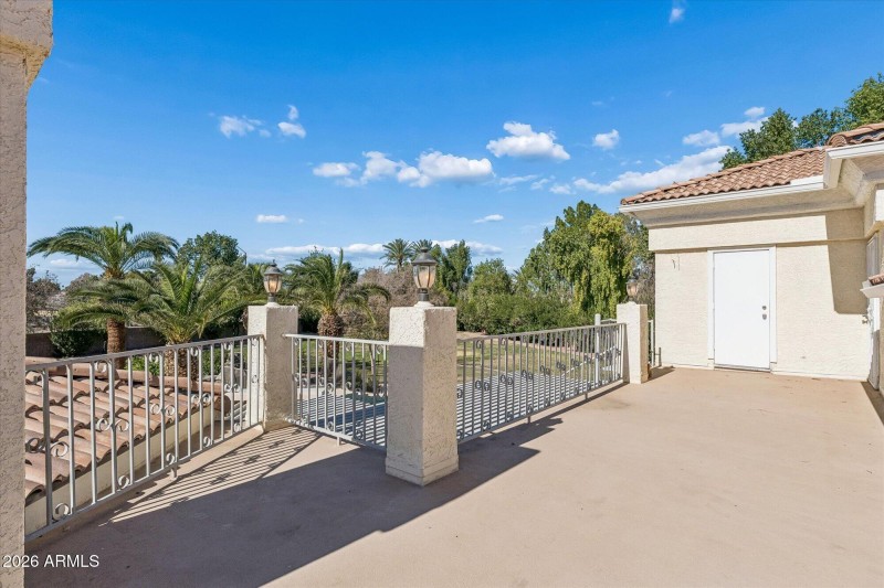 Balcony off Primary Bedroom