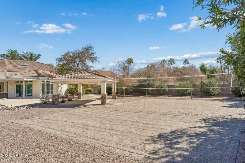 Sand Volleyball Court