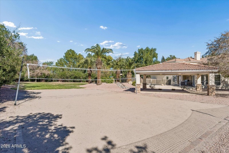 Sand Volleyball Court
