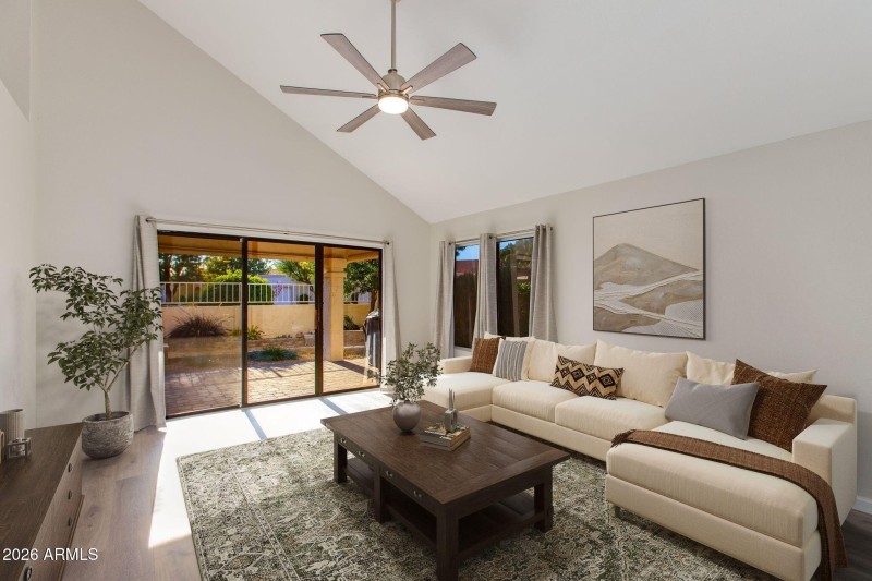 LR: Virtually Staged