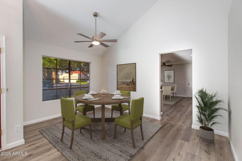 Dining: Virtually Staged