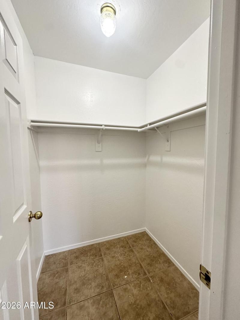 WALK IN CLOSET IN BEDROO,