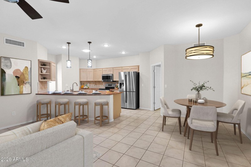 STAGED Breakfast & Kitchen