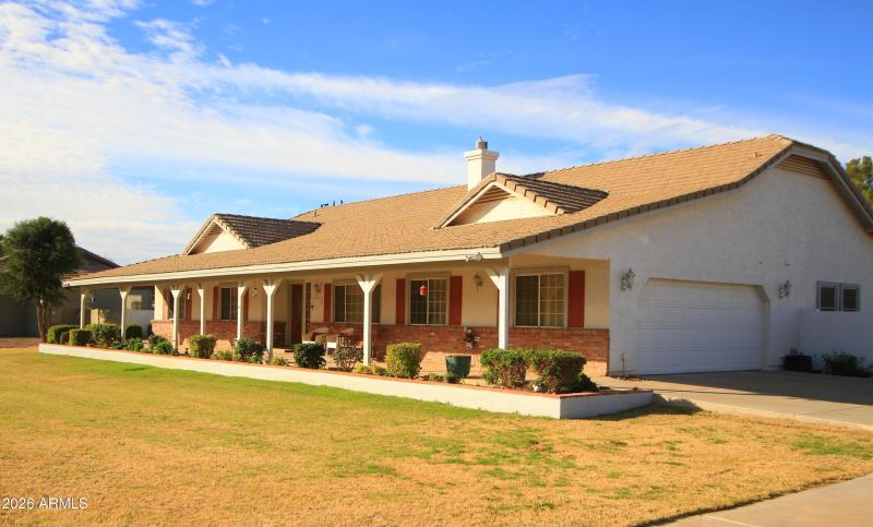 Extended front portch