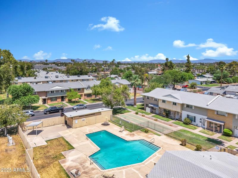 Large Community Pool, steps away