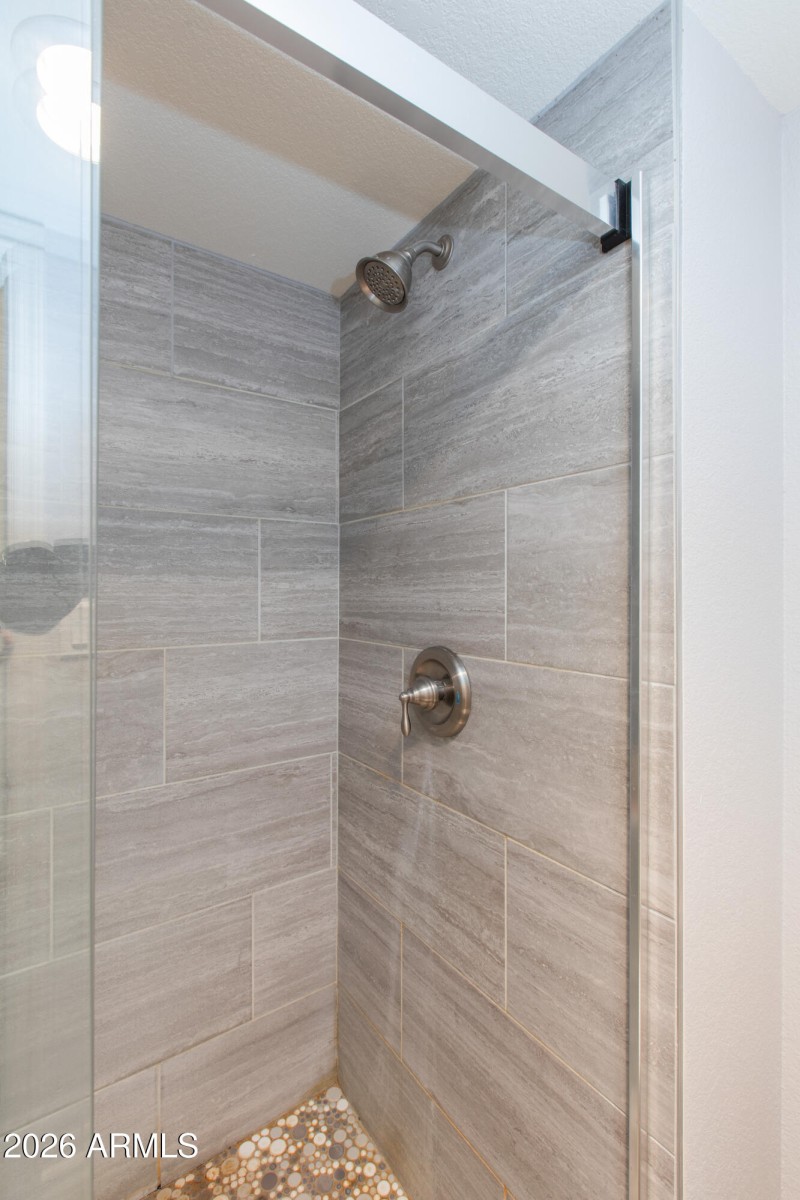 Custom Tiled Walk-In Shower