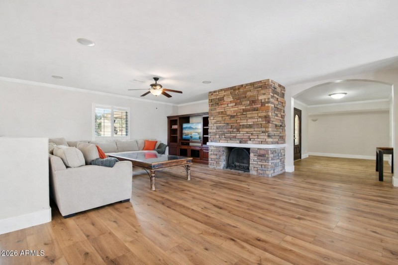 Family Room Fireplace