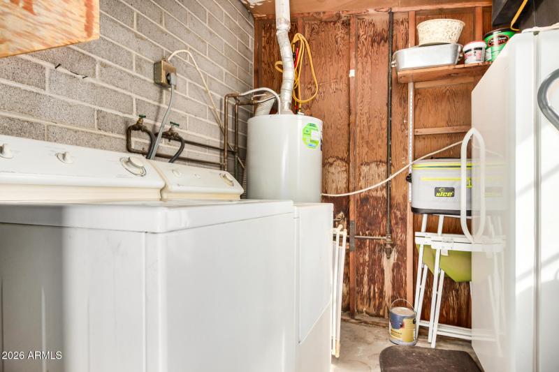 Laundry & Storage Room