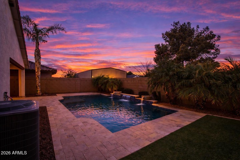 Pool at Twilight