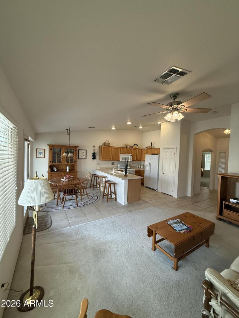 Kitchen/dining/greatroom