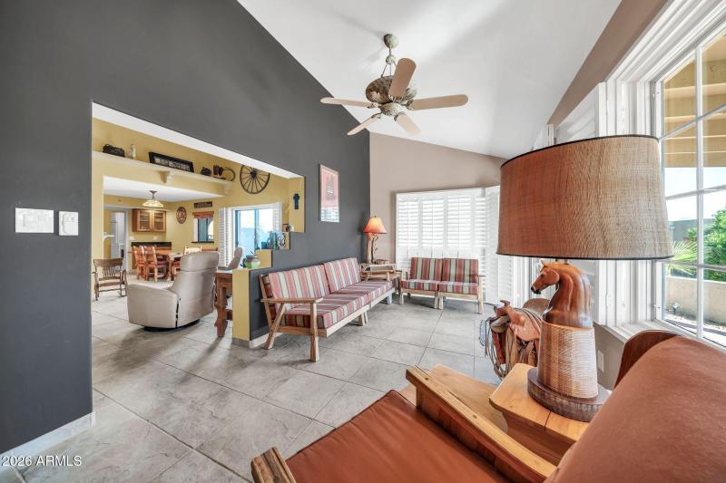 East facing family room