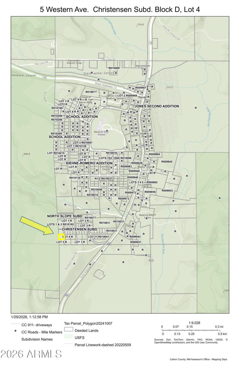 LOCATION MAP 5 WESTERN AVE