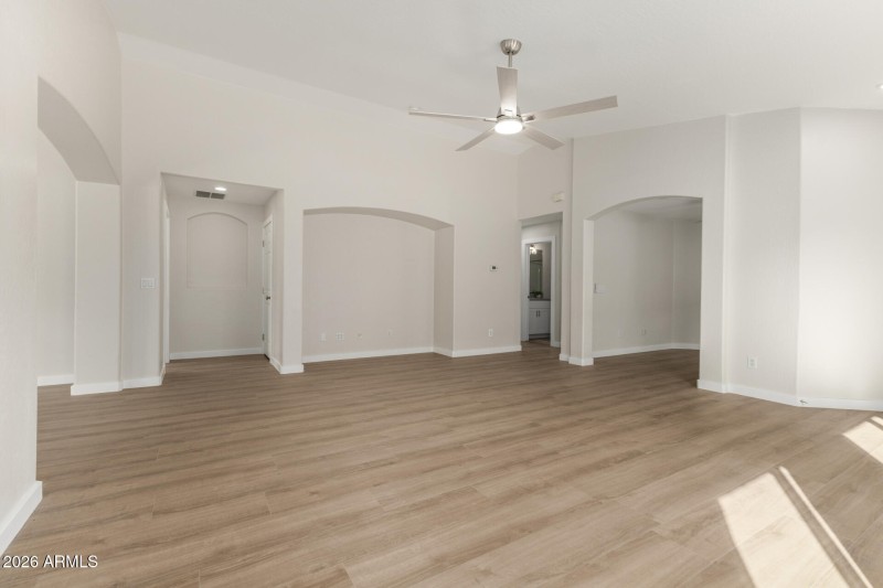 Great Room, New Paint Throughout